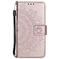 Miniatyrbillede 2 af 5: iPhone 7/8/SE (2020/2022) - Mandala Pung Etui - Rosaguld Rosaguld Rosaguld_QF