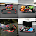 Miniatyrbilde 3 av 5: [QD] Multifunksjonell sklisikker bilmatte med telefonholder, universell multifunksjonell bil dashbord telefonholder i bilen