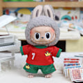 Miniatyrbild 2 av 7: Labubu Dockkläder Sittande Party Fotbollsuniform Hjärtslag Macaron Labubu #3