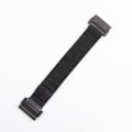 Miniatyrbillede 1 af 4: Hurtigudløser urrem til Garmin Fenix 7 / 6 / Tactix 7 pro Sort 26mm˜QD