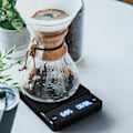 Miniatyrbild 1 av 5: QU.Kaffevåg Digital Mat Uppladdningsbar Elektronisk Vägningstimer Abs Espresso Drip