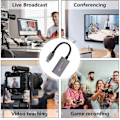Miniatyrbild 4 av 5: Video Capture-kort / USB-C till HDMI-kompatibel adapter_qq