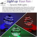 Miniatyrbillede 3 af 5: \"QD\" 3-pak Pro Hover Ball LED-Spinnerbold Orb Legetøj