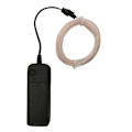 Miniatyrbillede 3 af 4: \"QD\" Batteridrevet LED Glowstrip Neon Slinge 3 Meter - Blå