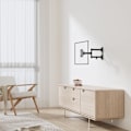 Pikkukuva 4 / 5: QU*TV-seinäteline, kääntyvä kallistuva TV-teline 14-27 tuuman LED LCD litteille ja kaareville televisioille tai näytöille, enintään 20 kg, max VESA 100x100mm
