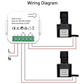 Miniatyrbilde 4 av 5: [QD] Tuya Wifi Intelligent Energimåler Solcelleanlegg Effektproduksjon Konsum Dubbelrettet Overvåkingsmåler Med 2 CT