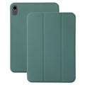 Miniatyrbild 1 av 3: QD-Fodral för iPad Air 11 (2024) - Trefaldigt Ställ, Läder, Magnetisk, Auto-Väckning/Sov - Matcha Multicolo Multicolor Midnight Green