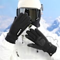 Miniatyrbild 4 av 5: Varma vinterhandskar med touchfunktion - skidhandskar Svart M_qq