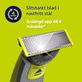 Miniatyrbilde 2 av 5: Kompatible Philip OneBlade barberblader 2-pakning_qq