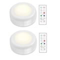 Miniatyrbillede 3 af 5: LED-spotlight med fjernbetjening 2-pak˜QD