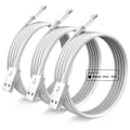 Pikkukuva 1 / 5: 3X Lightning USB -kaapeli Applelle (2 metriä)_qq