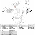 Miniatyrbilde 2 av 4: #QD#Reservedel Biologisk filter CBF-350 Komplett sett med filtersvamper Filterskum