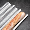 Miniatyrbilde 5 av 5: Bakeplate for Baguette, i Rustfritt Stål_qq