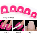 Miniatyrbild 5 av 5: QU) Nagellacksskydd, 26 st spillskydd, plastskydd, nagellacksmall, återanvändbar, spillskydd