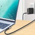 Miniatyrbilde 3 av 4: USB4-datakabel - Grå metall 1 m˜QD