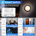 Pikkukuva 4 / 5: 1-kanavainen RF Smart Switch AC85-250V WIFI Tuya Kaukosäädin 433 Valokytkin 10A Rele Lukitus