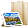 Miniatyrbild 1 av 5: [QD] Smart Case kompatibelt med iPad Air 2, genomskinligt matt bakstycke med magnetisk stängning och automatisk väckning/sovfunktion - Guld