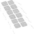 Miniatyrbillede 1 af 4: [QD] Tens elektroder, stimuleringsenheder, 5x5 cm, 24 stk. Tens plader