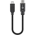 Miniatyrbilde 1 av 3: USB 2.0-kabel USB-C til Micro-B, svart_qq