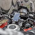 Miniatyrbilde 3 av 5: /QUN/Quad Lock Motorsykkelstyrefeste for iPhone og Samsung Galaxy Telefoner - Brukbart3-