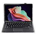 Miniatyrbilde 2 av 4: \"QD\" Lærveske med stativ og avtakbart tastatur med pekeplate for Lenovo Pad Plus/Tab P11 Gen 2