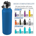 Miniatyrbillede 4 af 5: 1 stk. Fleksibelt Håndtag Top Halmlåg Til Hydro Flask 18 21 24 Oz