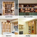 Miniatyrbild 5 av 5: 6-Pack - LED Spotlights with Remote Control - Wireless MultiColor MultiColor 6-Pack
