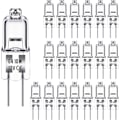 Miniatyrbillede 1 af 5: [QD] G4 halogenpærer 10W 12V - Varm hvid - 20-pak 10W 20 stk i 20 stk 20 stk 20 stk 10W