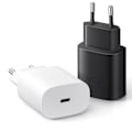 Miniatyrbild 3 av 5: 25W supersnabb laddare lämplig för Samsung Note10/s10/s20 mobiltelefon PD-laddare Typ-C-port vit white Laddare+kabel_QF