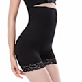Miniatyrbillede 2 af 5: /QD/Shapewear Shorts, Høj Talje, Blonde - Sort - XL/XXL
