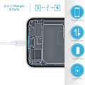 Pikkukuva 3 / 5: 3X Lightning USB -kaapeli Applelle (2 metriä)_qq