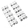 Pikkukuva 1 / 5: [QD]3D Auton Takaluukun Kirjaimet Mustana Volvo C30 V40 V50 V60 V90 S40 S60 S80 S90 Xc40 Xc60 Xc90 Emblem Logo Badge Tarra Lisävarusteet V70 V70