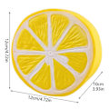 Miniatyrbillede 3 af 3: Langsomt Legetøj Simulering Stor Citron Afslapning Stressbold_hapy