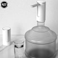 Miniatyrbillede 2 af 5: QU.Universal Vandflaskepumpe Touch Foldbar Automatisk Drikkevandspumpe Maskine Bærbar Elektrisk Dispenserpumpe