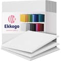 Akustikpaneler 12-pack Ljudisolerade Väggpaneler 30x30x1 cm Ljuddämpande Paneler med Hög Densitet - [Vit Fyrkant]