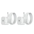 Miniatyrbilde 1 av 3: 2-Pakning - Lader for Samsung 25W Adapter+Kabel USB-C Hurtiglader_QQ