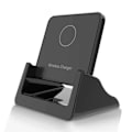 Miniatyrbillede 2 af 5: Mobilholder Trådløs Oplader 10W Qi Opladningsplade_qq