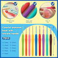 Miniatyrbild 3 av 5: Unleash Your Creativity with a Comprehensive Crochet Kit, Learn a New Skill with Ease