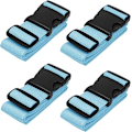 Pikkukuva 1 / 4: 4-pack matkalaukkuhihnat matkalaukuille, matkavyötarvikkeet, monitoimiset Blue
