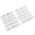 Pikkukuva 3 / 5: [QD]3D Auton Takaluukun Kirjaimet Mustana Volvo C30 V40 V50 V60 V90 S40 S60 S80 S90 Xc40 Xc60 Xc90 Emblem Logo Badge Tarra Lisävarusteet V70 V70