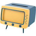Miniatyrbilde 1 av 5: [QD] Serviettholder, oppbevaringsboks for våtservietter, sklisikker avtakbar TV-form, kan inneholde mobiltelefon, brukes på hjemmekontor (blå)