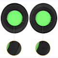 Miniatyrbillede 4 af 4: QD-Ørepuder Razer Kraken V2 7.1 PRO pude sort v2-cirkel