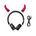 Pikkukuva 2 / 3: /QD/ On-ear -kuulokkeet irrotettavilla sarvilla