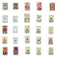 Pikkukuva 2 / 4: /QD/Tarrat - Tarot - Retro - 50 kpl