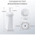 Miniatyrbillede 3 af 5: QD-4-pak vandfilter til Sage kaffemaskine - Vandfilter til Sage Barista Express Pro Touch 2024-