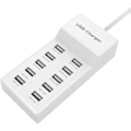 Miniatyrbilde 1 av 5: QD-USB-lader, 10-porters USB-uttak, multiport USB hurtiglading