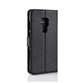 Miniatyrbillede 5 af 5: Huawei P20 Pro Pung Etui Sort Læder Skind Cover_qq