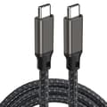 3M USB-C till USB-C snabbladdningskabel - Svart Titanium 2 m