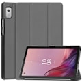 Miniatyrbild 1 av 2: \"QD\" Tri-fold Fodral för Lenovo Tab M9 - Grå