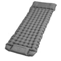 Self-Inflating Sleeping Pad, 10cm Thick, Waterproof, Lightweight, Tear-Resistant, Durable, with Foot Pump, for Camping, Beach, and Hiking